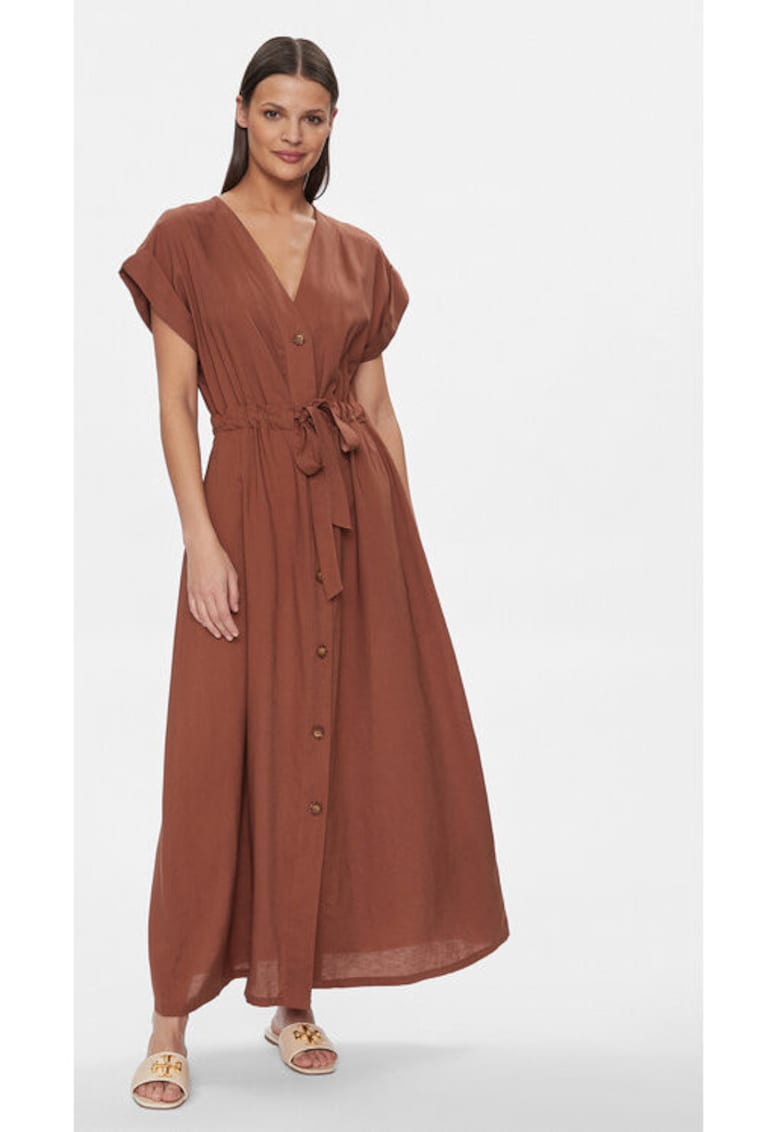 Rochie dama - 303688264 - Tencel/In - S INTL - Bej