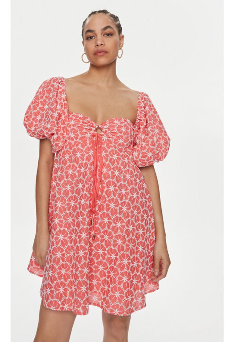 Rochie dama - 303689964 - Bumbac - Multicolor - Multicolor