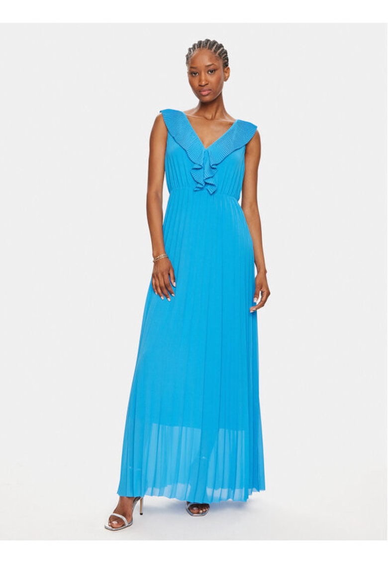 Rochie dama - 303698867 - Poliester - Albastru - Albastru