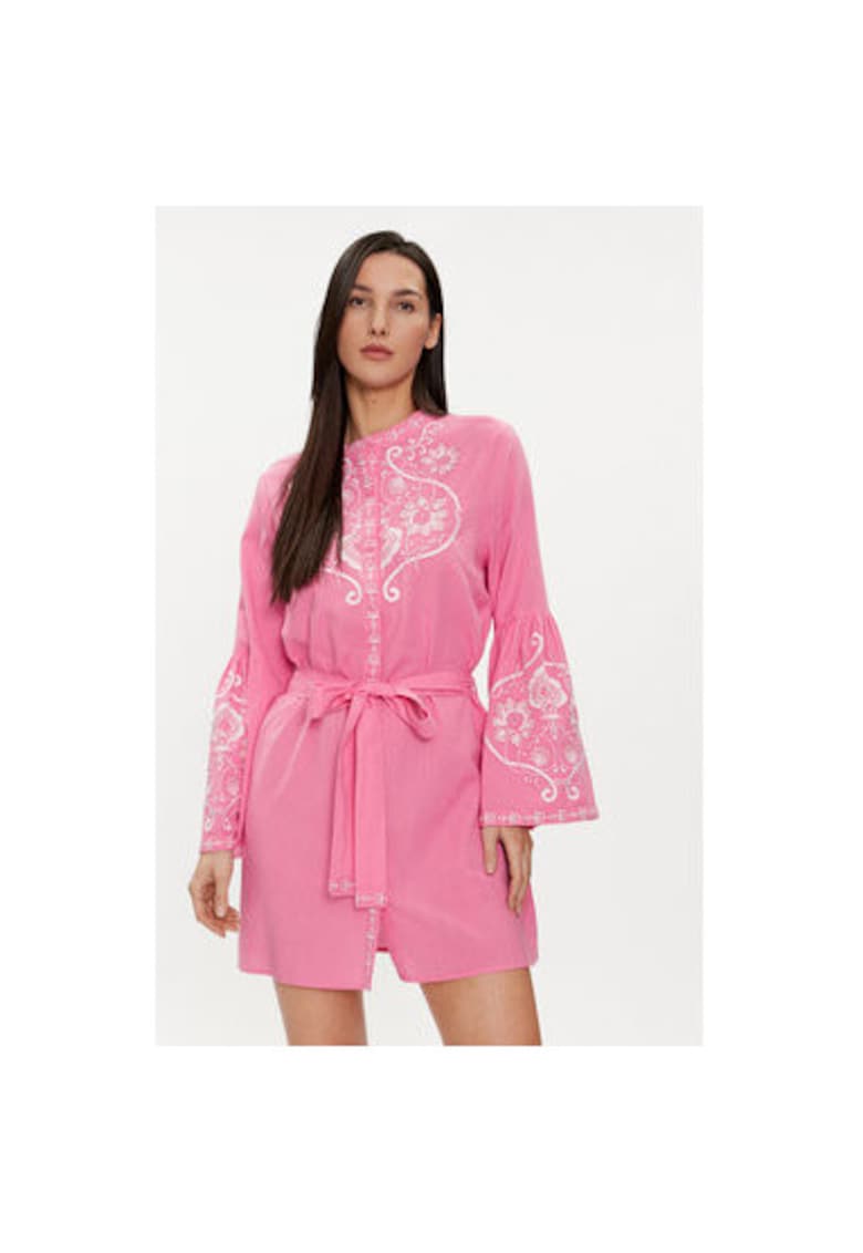 Rochie dama - 303700812 - Bumbac/In - Roz - Roz