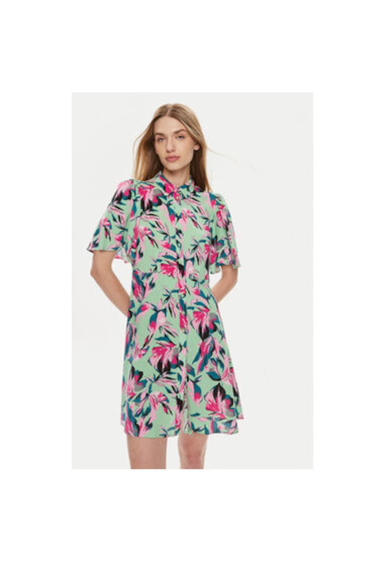 Rochie dama - 303709518 - Verde - Viscoza - Verde