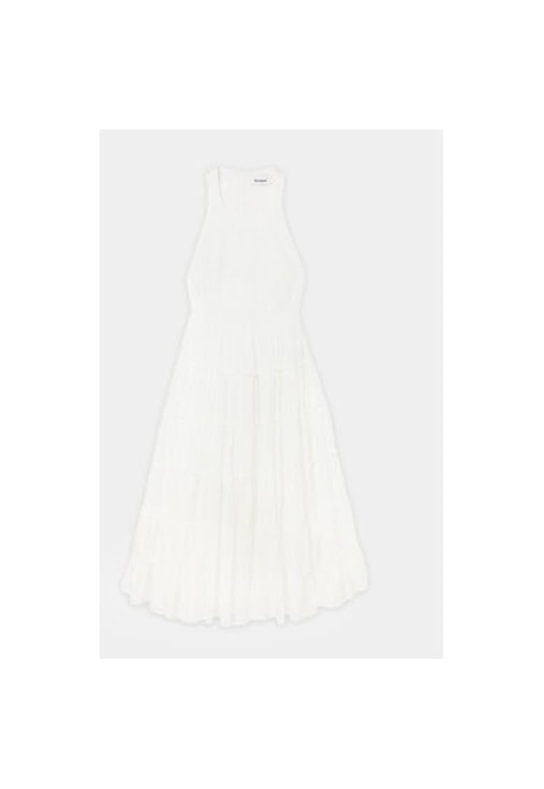 Rochie dama - 303776770 - Bumbac - XL INTL - Alb