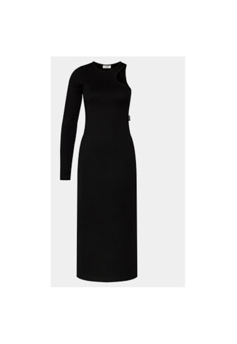 Rochie dama - 303878443 - Bumbac - Negru - Negru