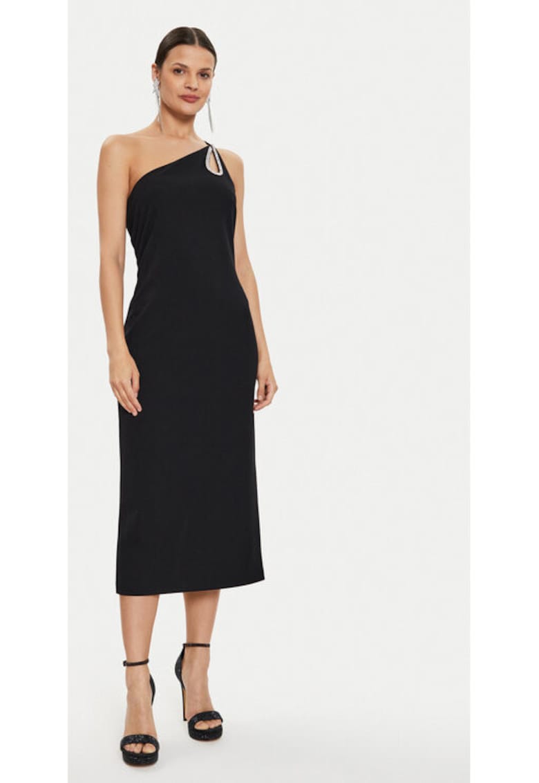 Rochie dama - 303880859 - Poliester - Negru - Negru