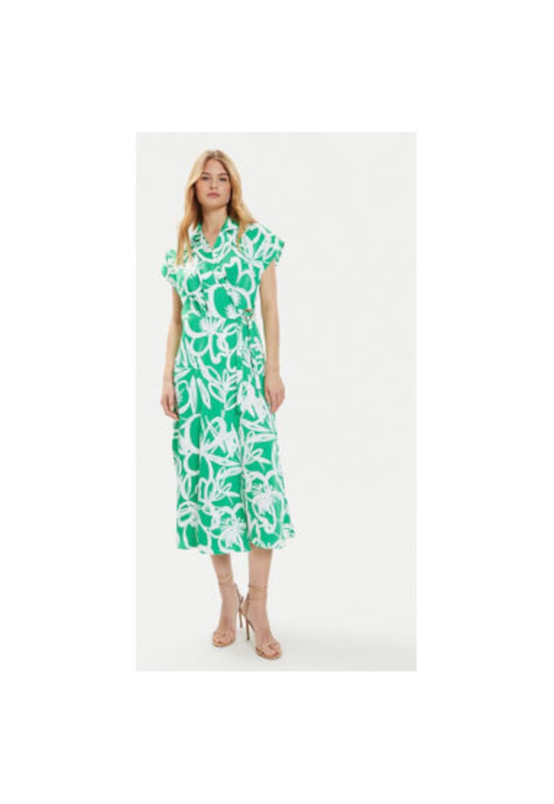 Rochie dama - 303880927 - Poliester - Verde - Verde