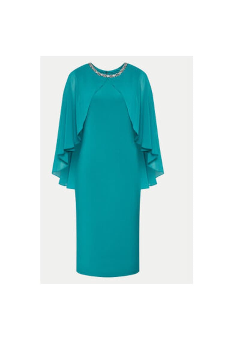 Rochie dama - 303880989 - Poliester - Albastru - Albastru