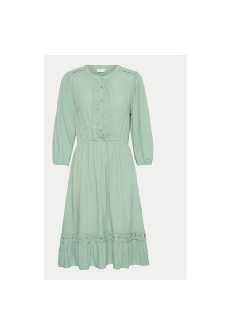 Rochie dama - 303964610 - Viscoza - Verde - Verde