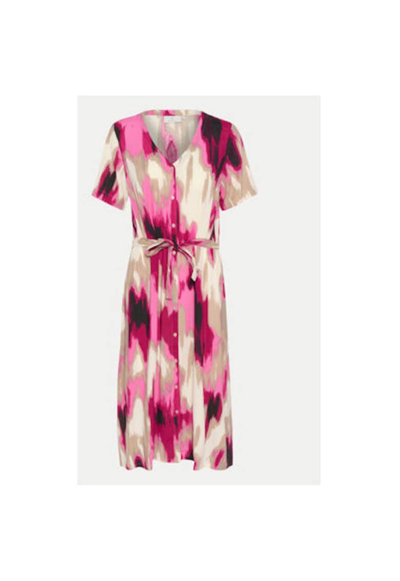 Rochie dama - 303964917 - Viscoza - Roz - Roz