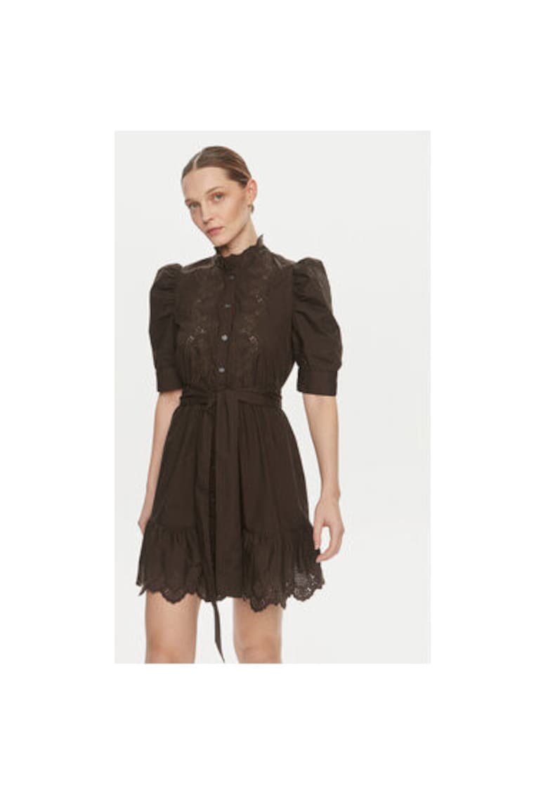 Rochie dama - 304164132 - Bumbac - Negru - Negru
