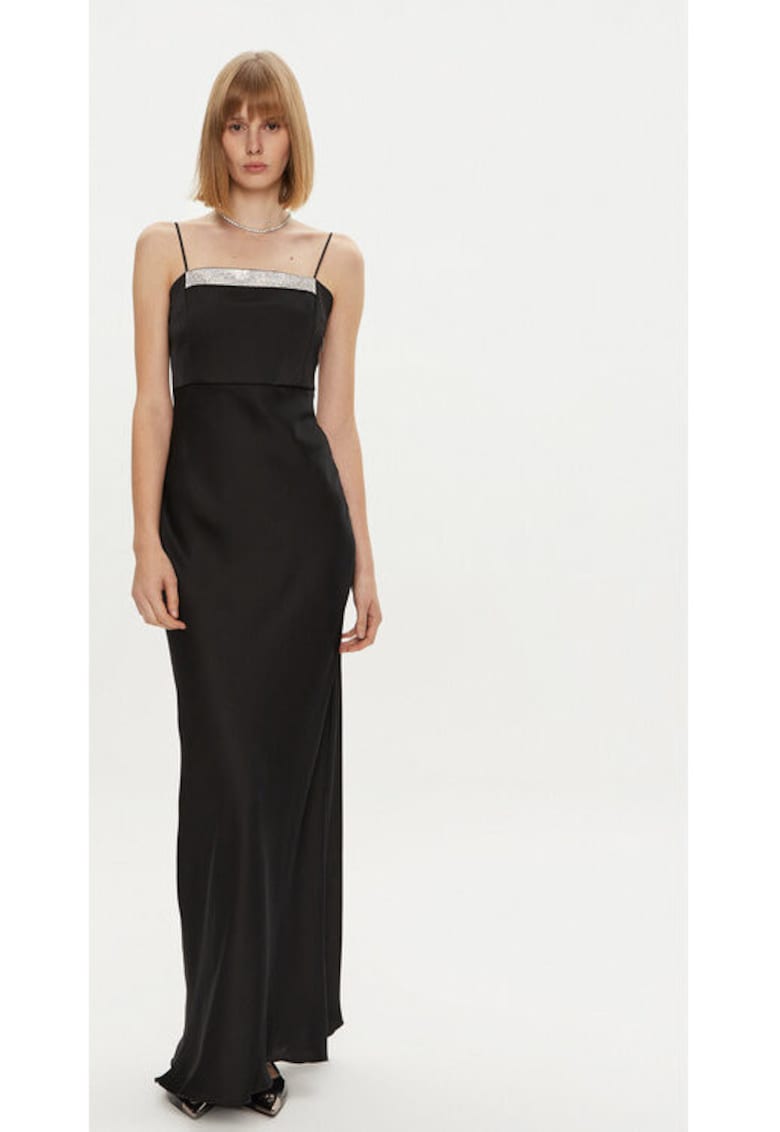Rochie dama - 304361579 - Poliester - Negru - Negru