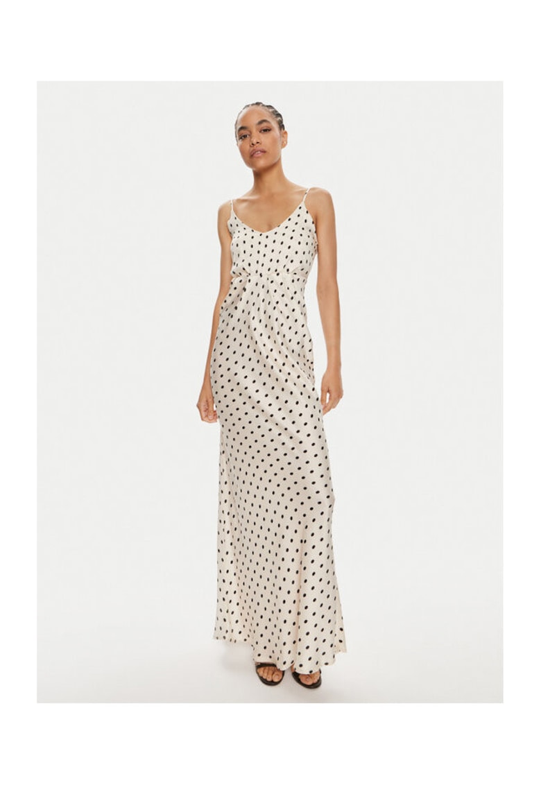 Rochie dama - 304449451 - Viscoza - Bej - Bej