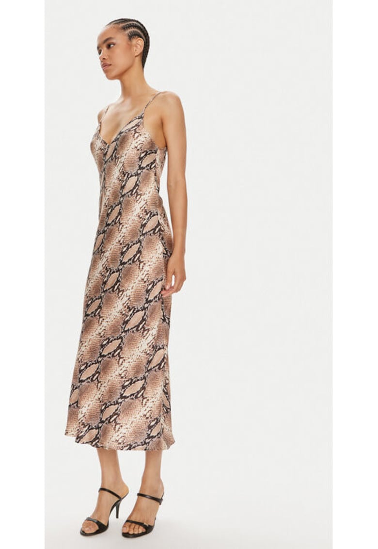 Rochie dama - 304449505 - Viscoza - Maro - Maro