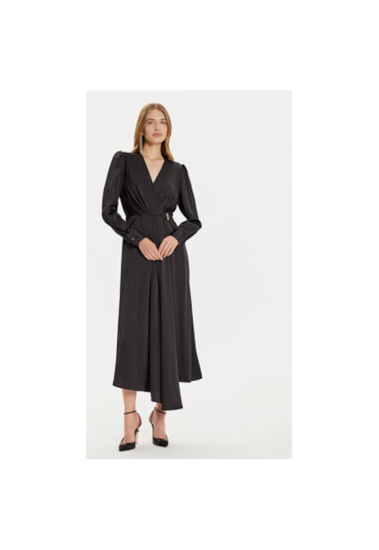 Rochie dama - 304449666 - Poliester - Negru - Negru