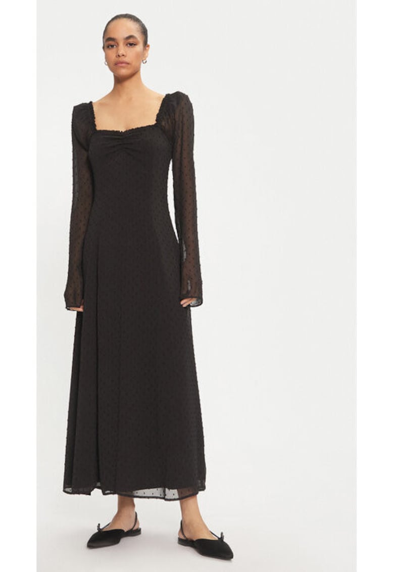 Rochie dama - 304472763 - Poliester reciclat - Negru - Negru