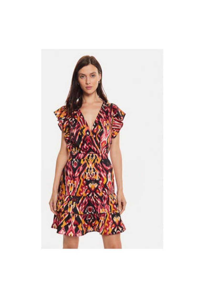 Rochie dama - 304480096 - Poliester - Multicolor - Multicolor