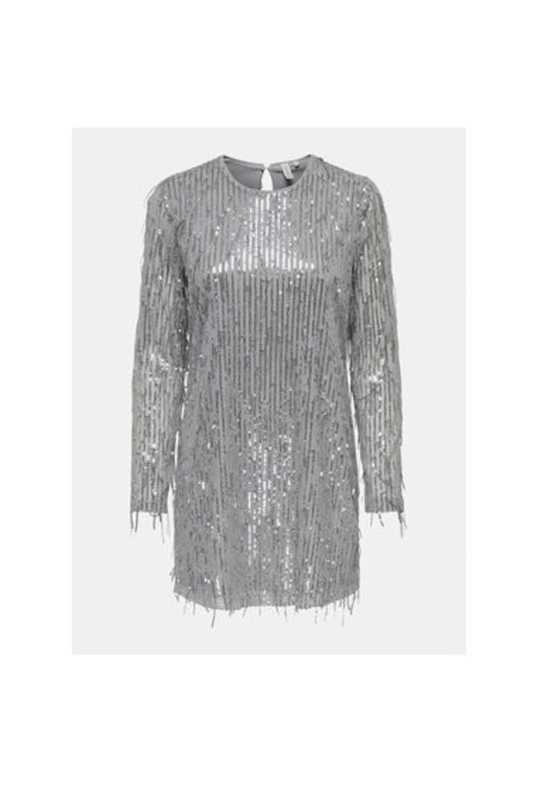 Rochie dama - 304519000 - Poliester - Albastru - Albastru
