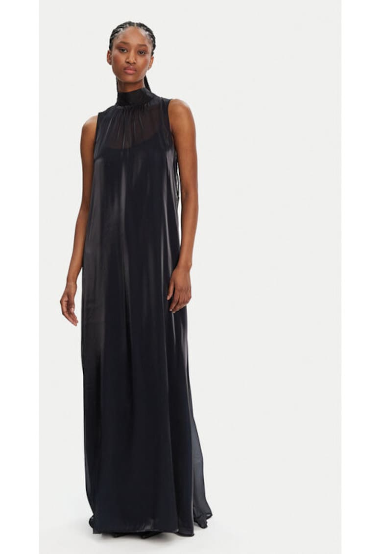 Rochie dama - 304549311 - Poliester - Albastru - Albastru