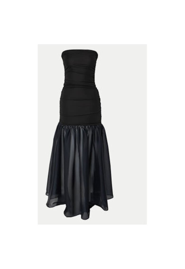 Rochie dama - 304549335 - Viscoza - Negru - Negru