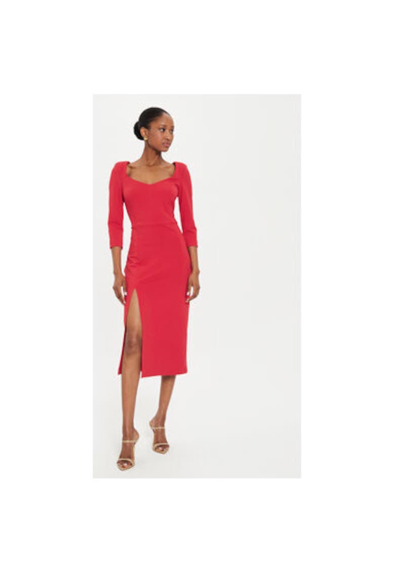 Rochie dama - 304610165 - Poliester - Negru - Negru