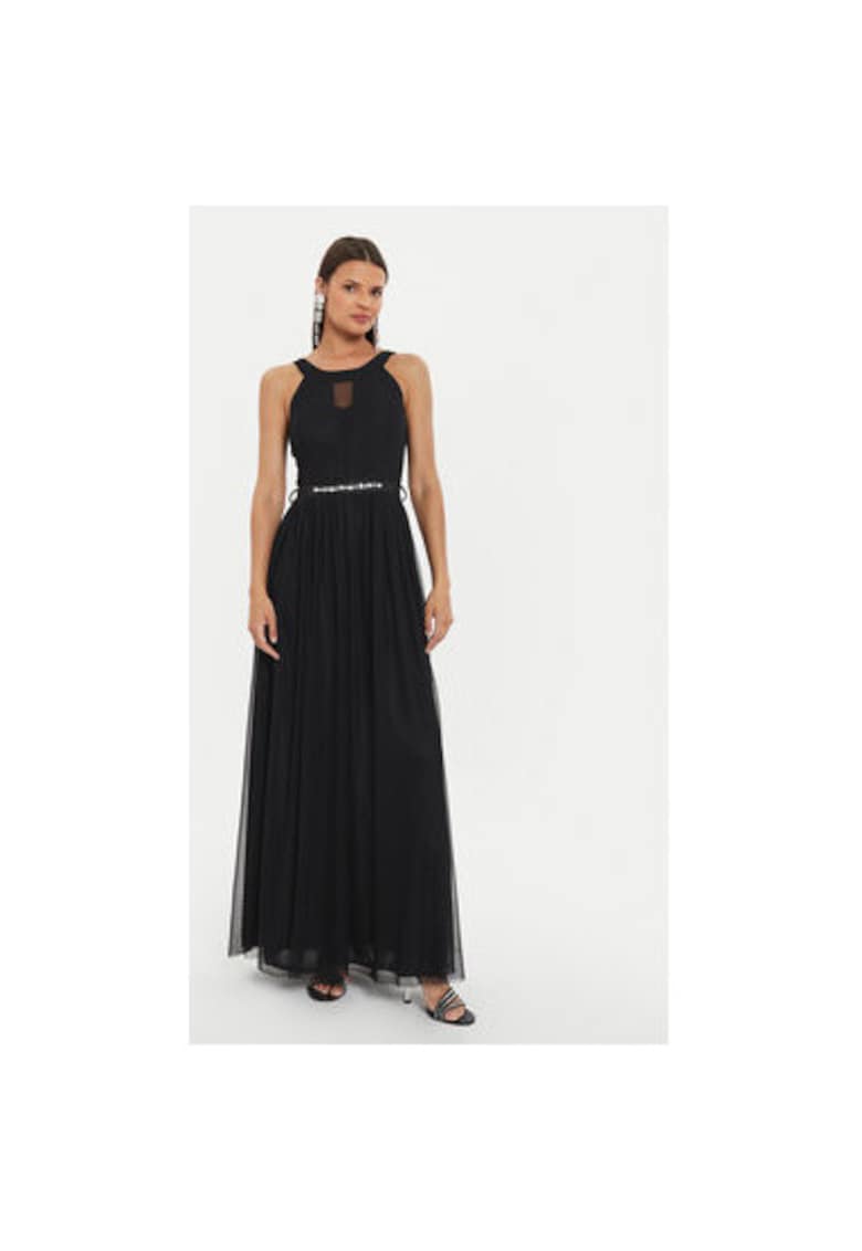 Rochie dama - 304657955 - Poliester - Negru - Negru