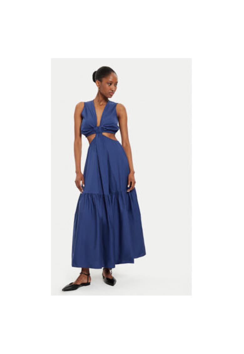 Rochie dama - 304686283 - Bumbac - Albastru - Albastru
