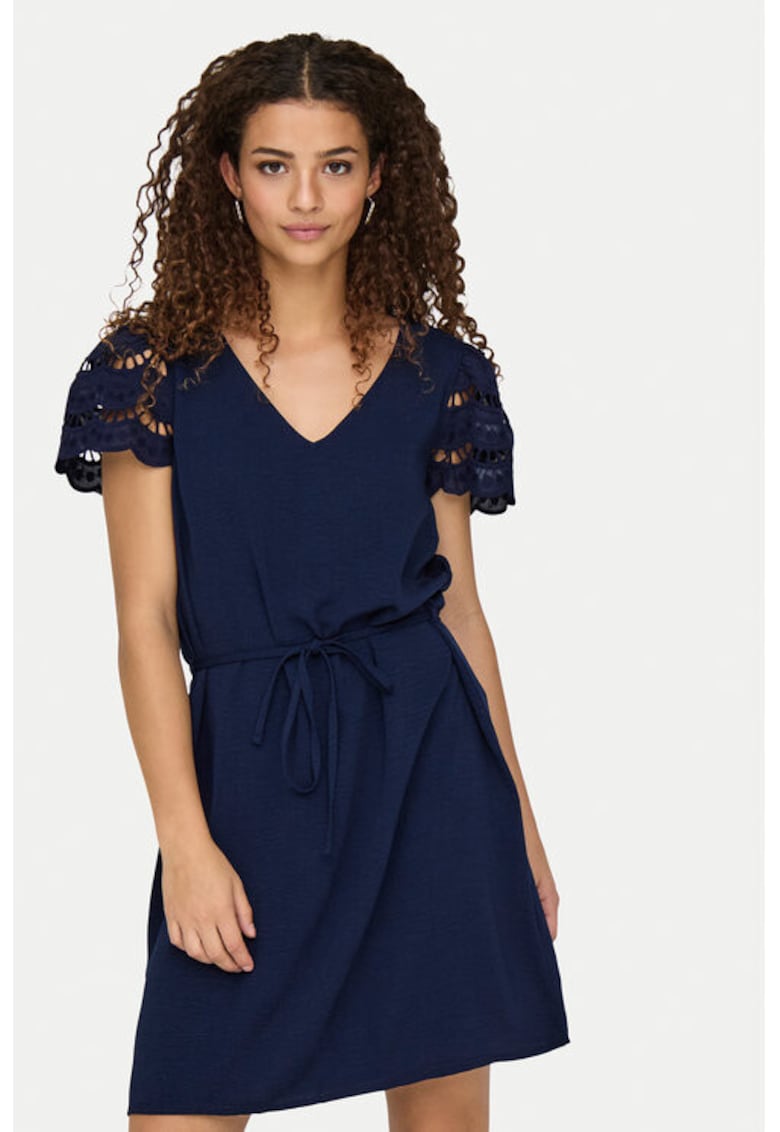 Rochie dama - 304807060 - Poliester reciclat/Poliester - Albastru - Albastru