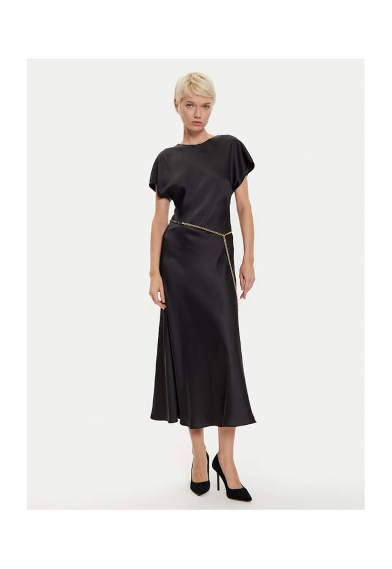 Rochie dama - 304831041 - Poliester - Negru - Negru