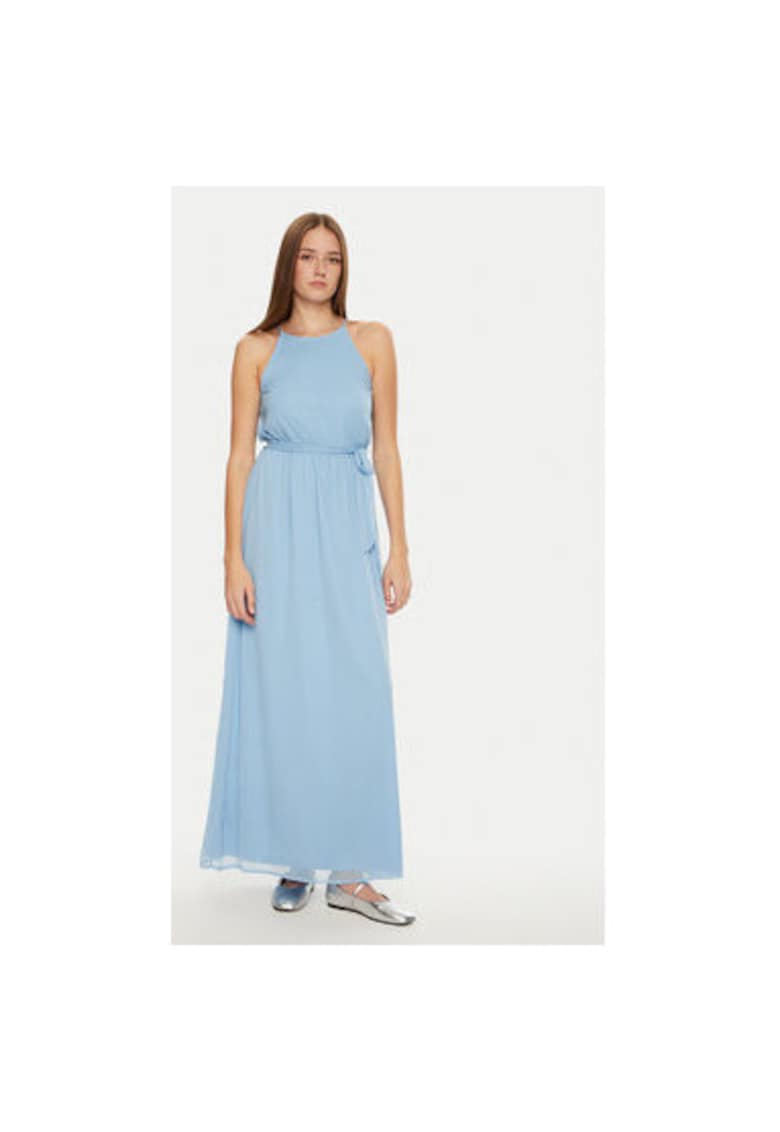 Rochie dama - 304903090 - Poliester - Albastru - Albastru