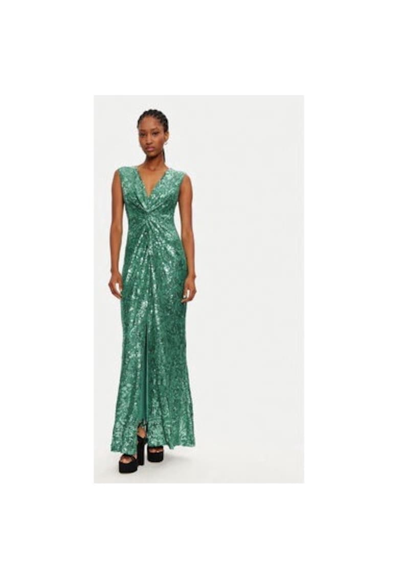 Rochie dama - 304917417 - Poliester - Verde - Verde