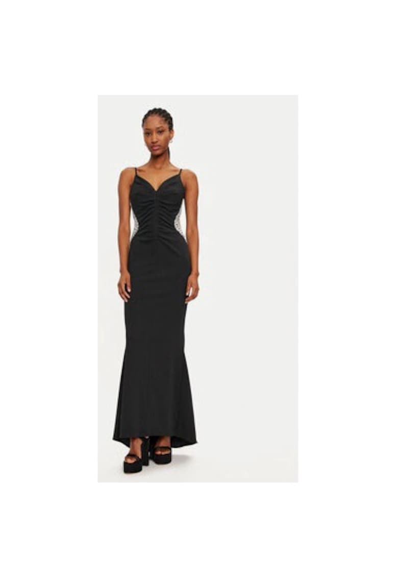 Rochie dama - 304917448 - Poliester - Negru - Negru