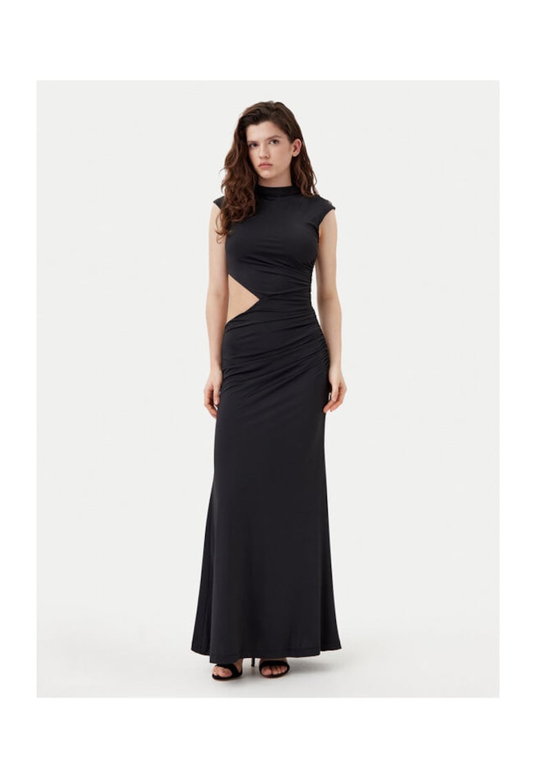 Rochie dama - 304921391 - Nylon - Negru - Negru