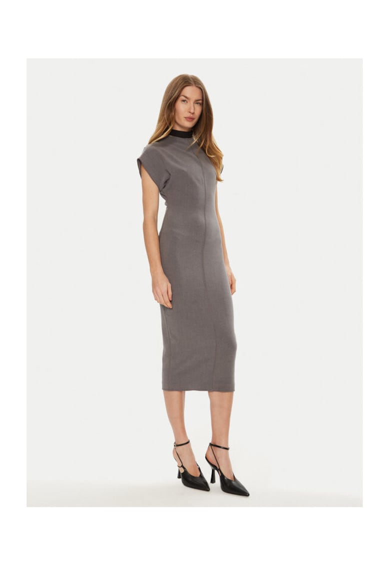 Rochie dama - 304991141 - Poliester/Rayon - Gri - Gri