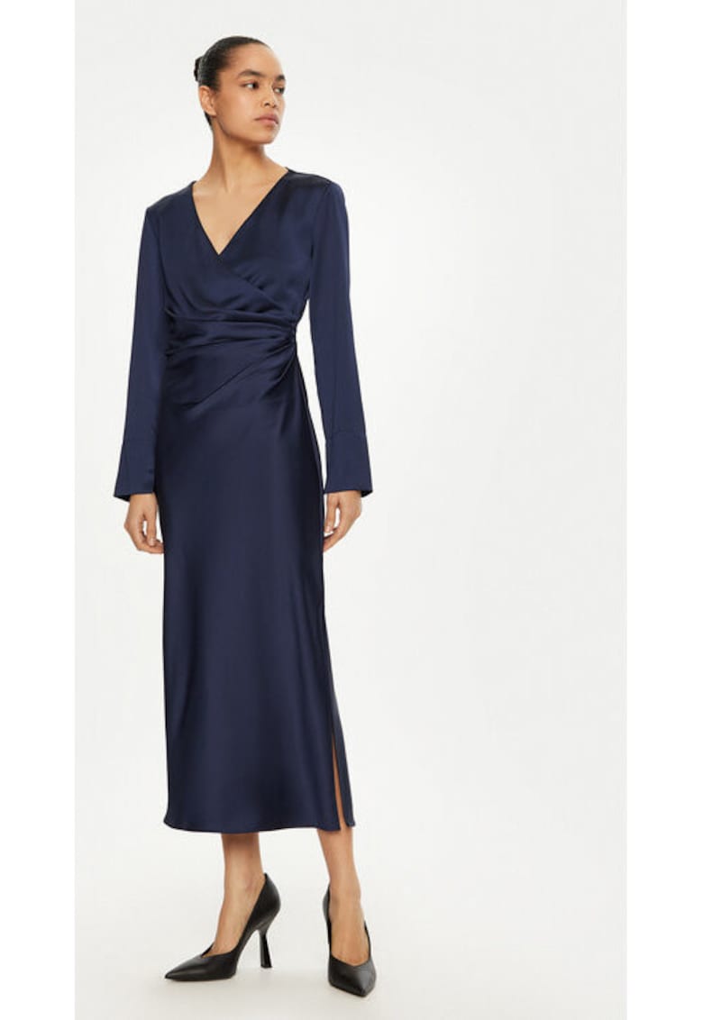 Rochie dama - 305002792 - Poliester - Albastru - Albastru