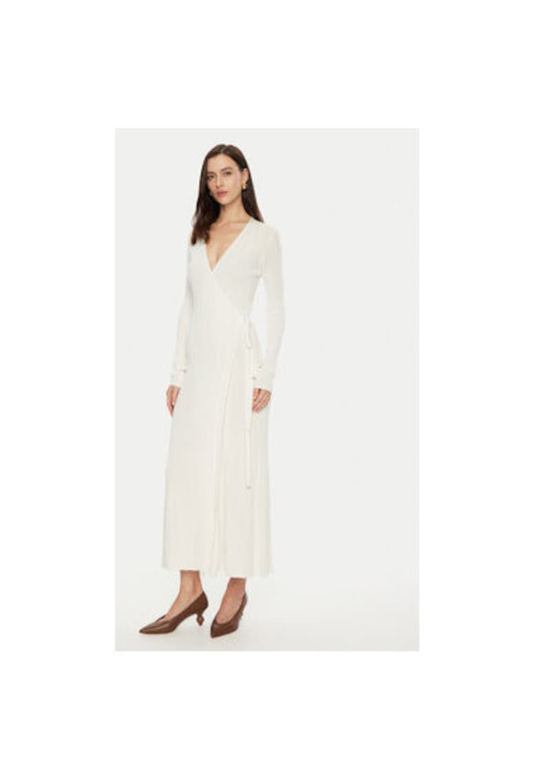 Rochie dama - 305031518 - Viscoza/Poliamida - Bej - Bej