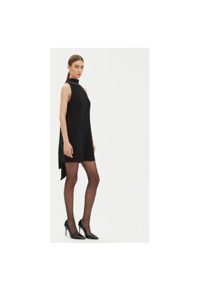 Rochie dama - 305062697 - Poliester - Negru - Negru