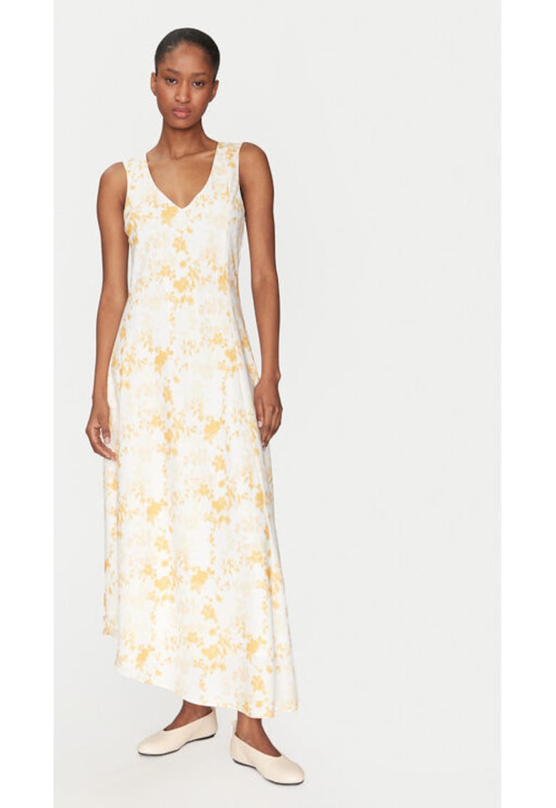 Rochie dama - 305138767 - Poliester - Galben - Galben