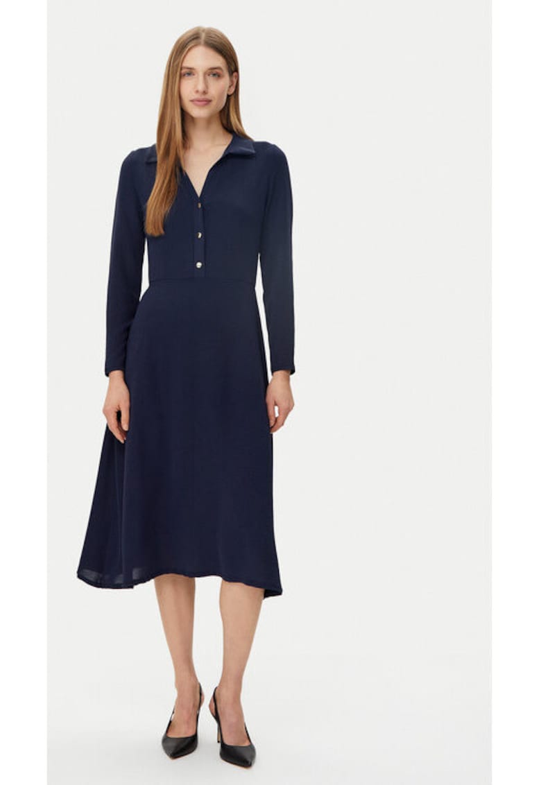 Rochie dama - 305253385 - Poliester - Albastru - Albastru