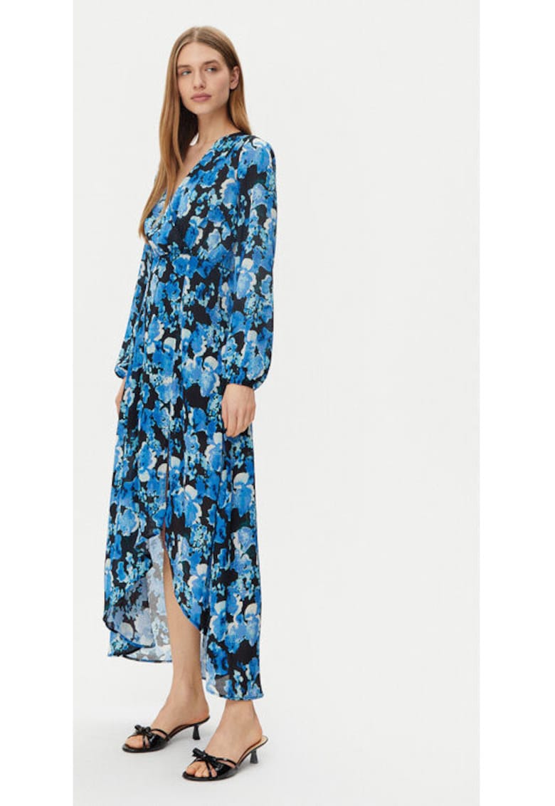 Rochie dama - 305253392 - Poliester - Albastru - Albastru