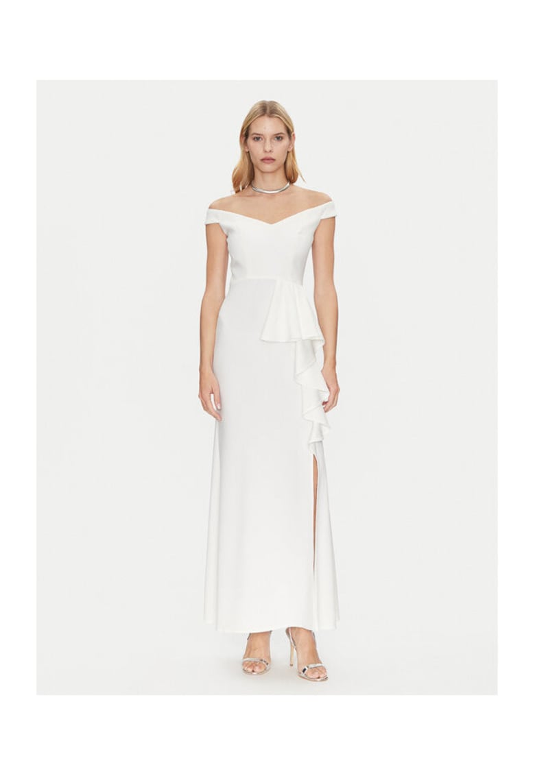 Rochie dama - 305264916 - Poliester - Alb - Alb