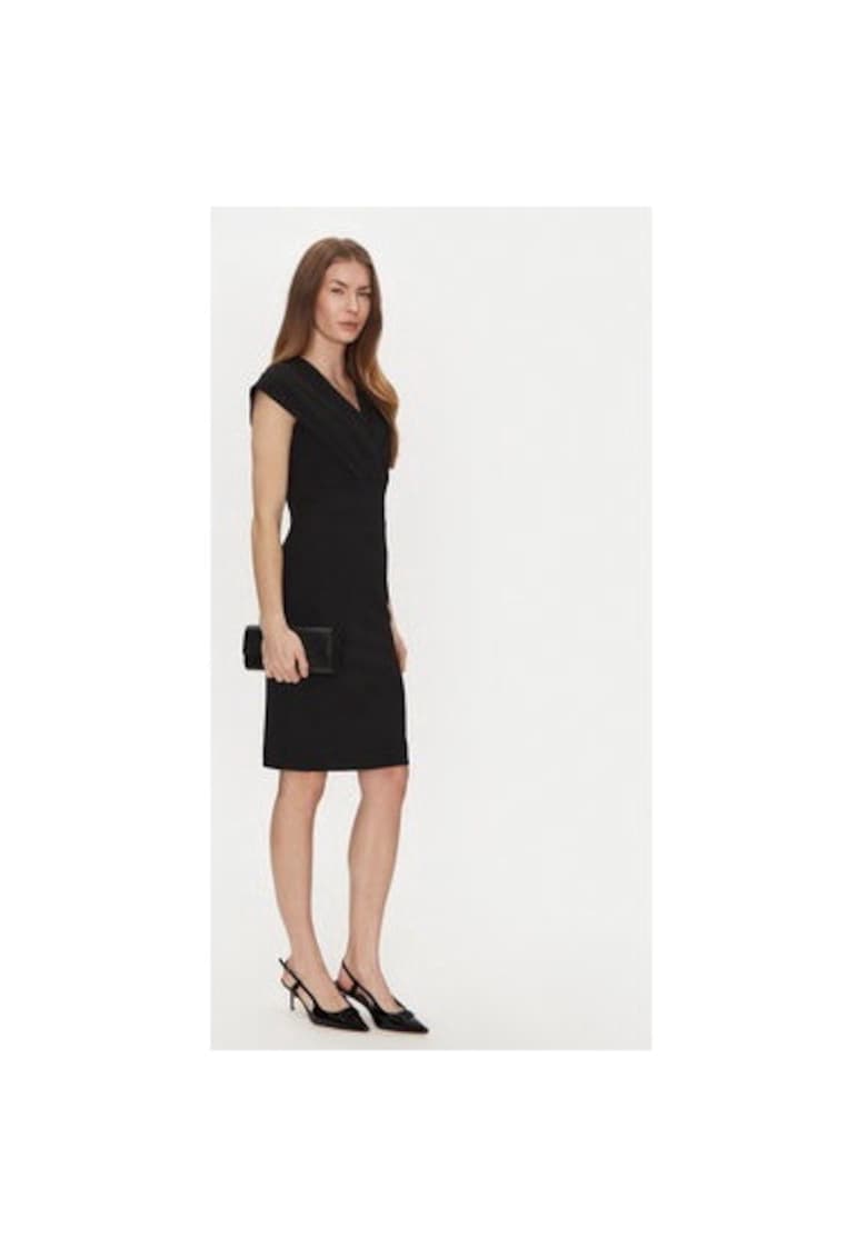 Rochie dama - 305266132 - Poliester - Negru - Negru