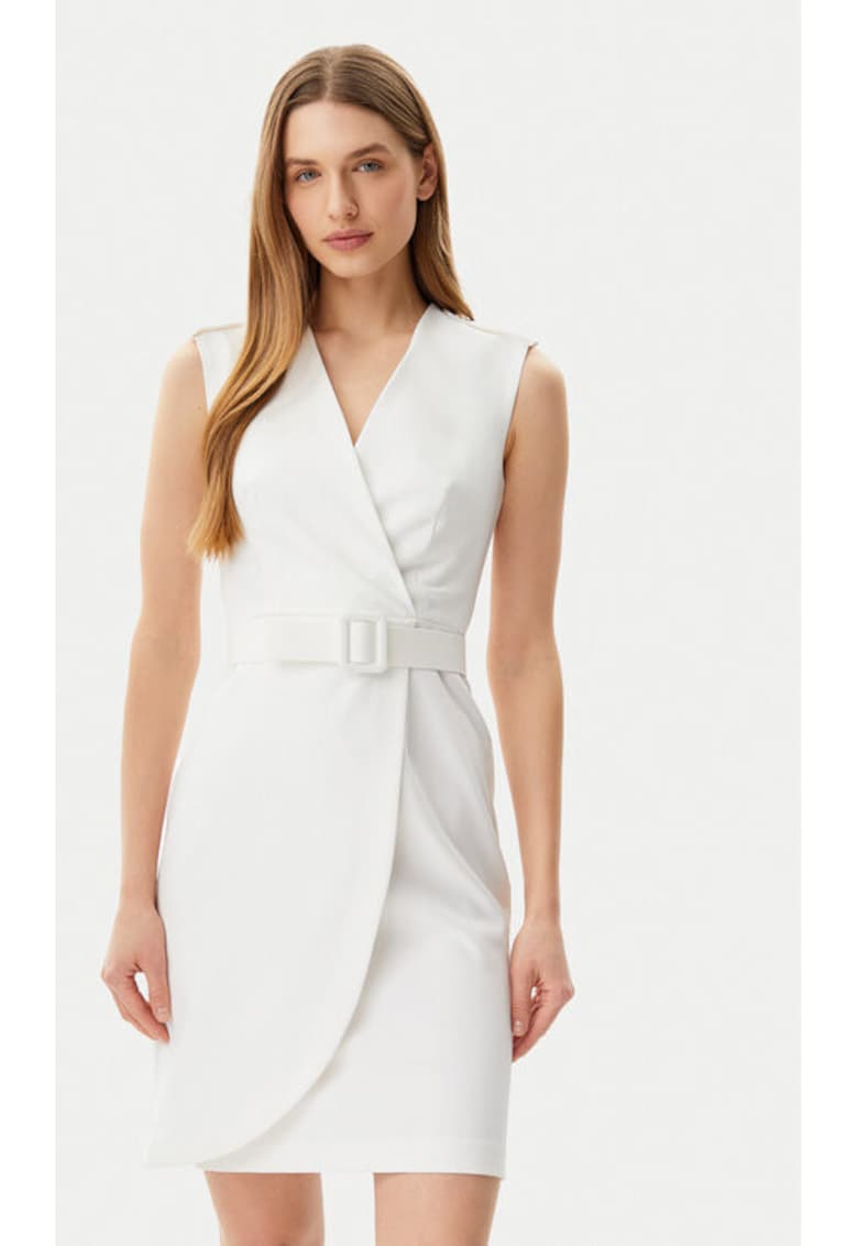 Rochie dama - 305291226 - Poliester - Bej - Bej