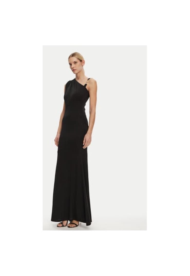 Rochie dama - 305291233 - Poliester - Negru - Negru