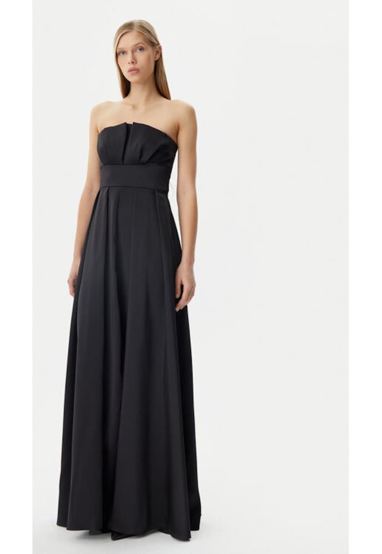 Rochie dama - 305318015 - Poliester - Negru - Negru