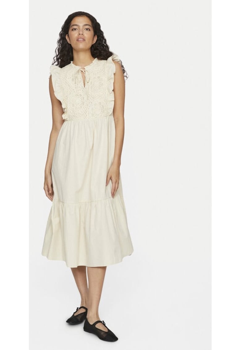 Rochie dama - Bej - Bumbac