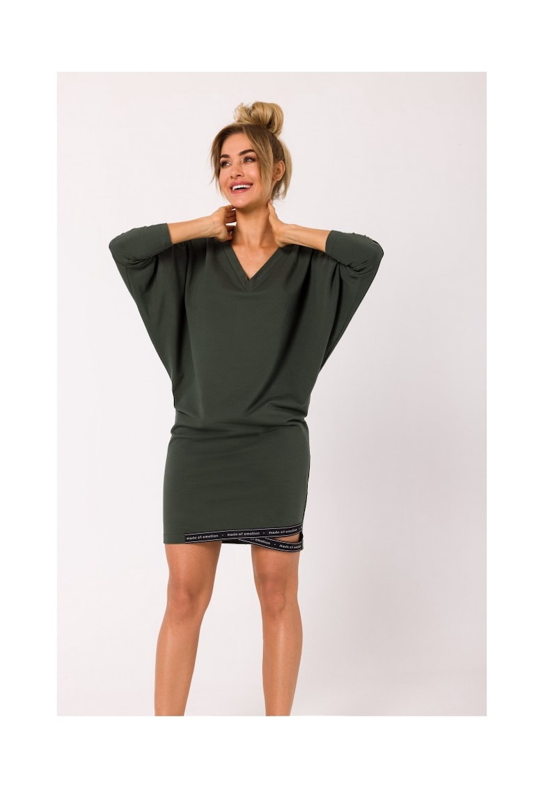Rochie dama - Bumbac - M - Verdefadg - Verde