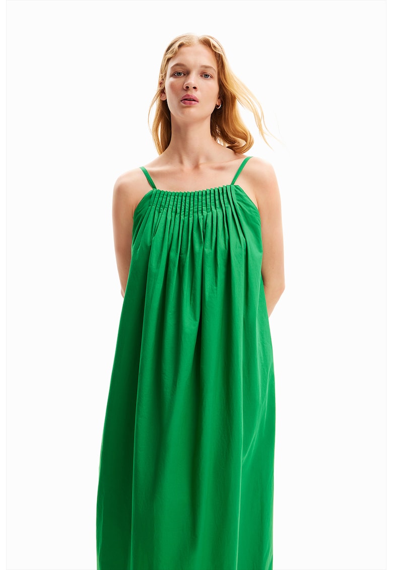 Rochie lejera - fara maneci - Verde