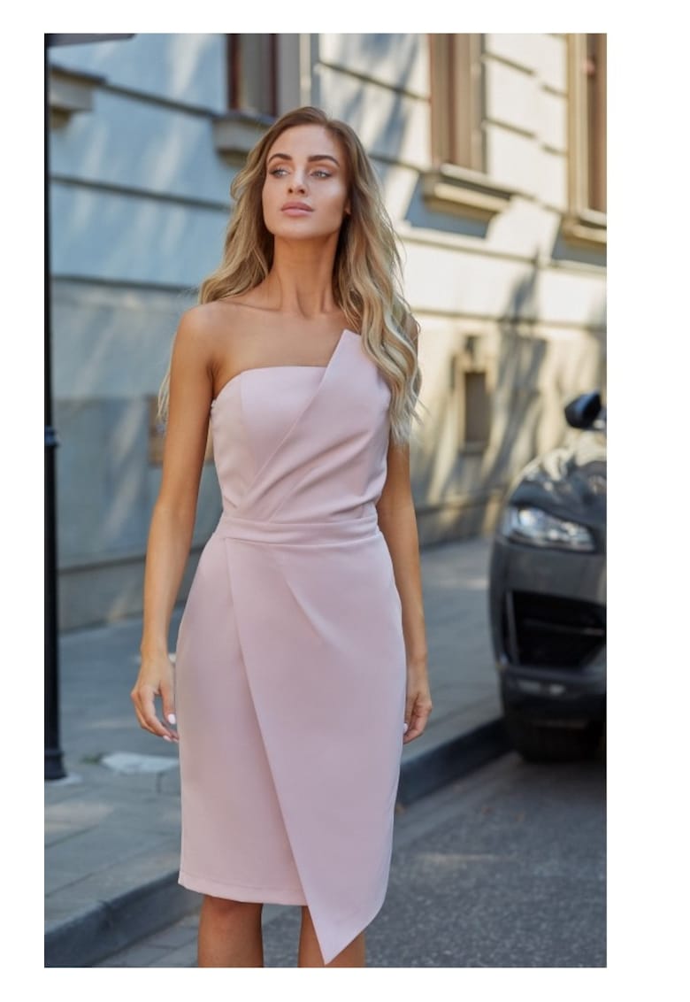 Rochie tip creion - Poliester / Elastan